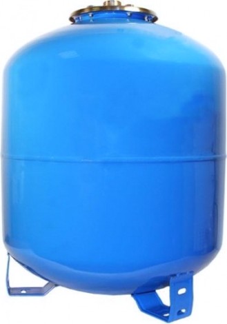 Гидроаккумулятор UNIPUMP 100л (верт.), фланец- нерж. сталь. [47370]